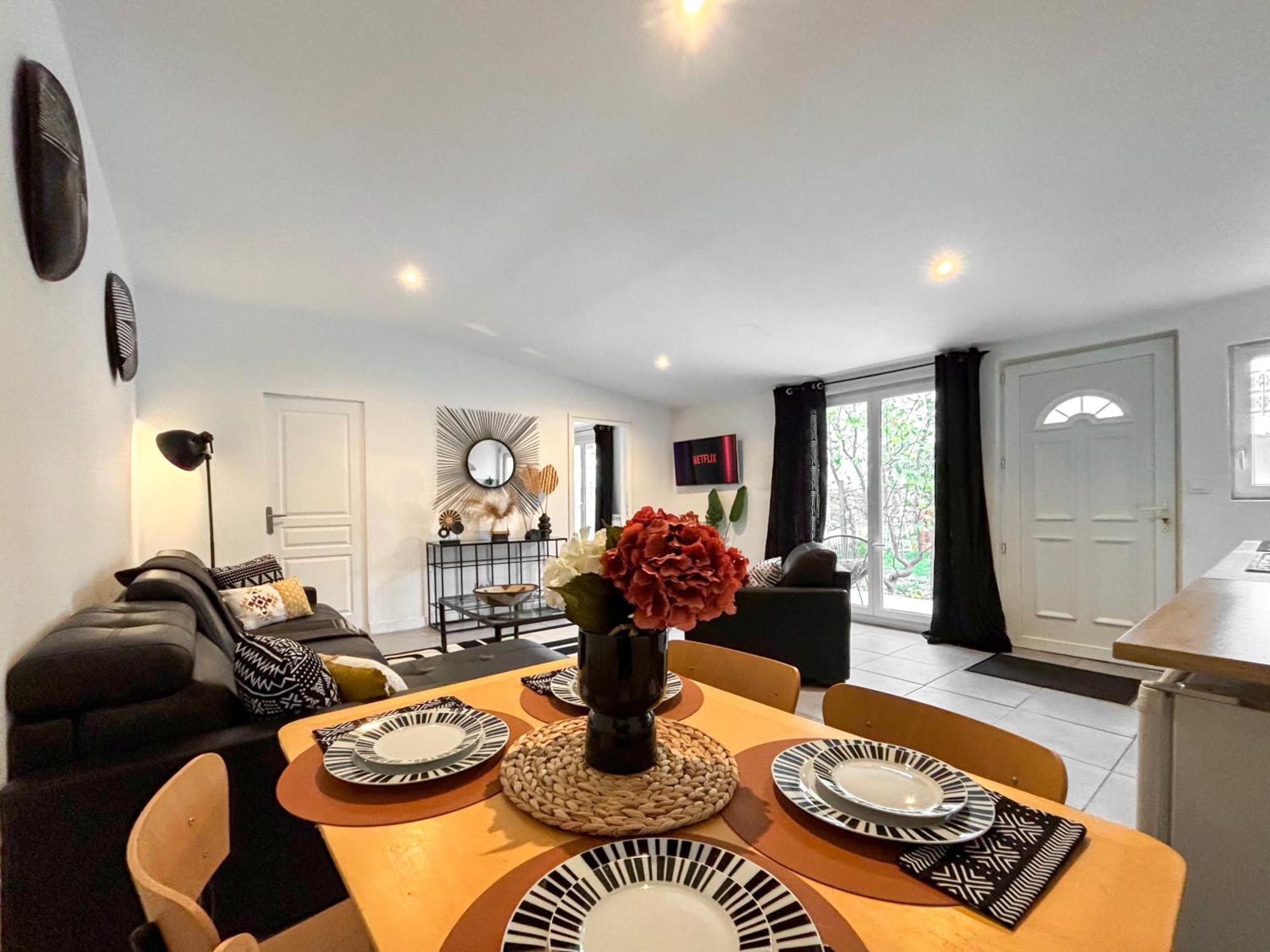 Villa Maison Avec Terrasse Proche Gare Pour Paris Et Disneyland - 6 Personnes